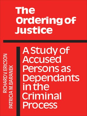 cover image of The Ordering of Justice